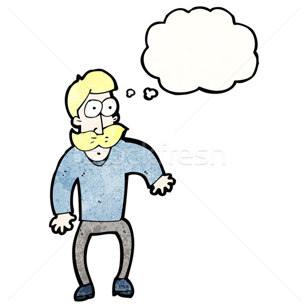 cartoon mustache man Stock photo © lineartestpilot