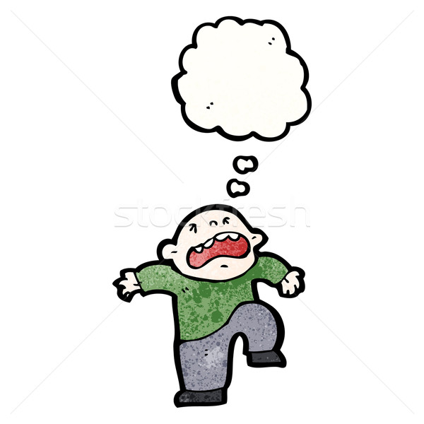 cartoon temper tantrum Stock photo © lineartestpilot