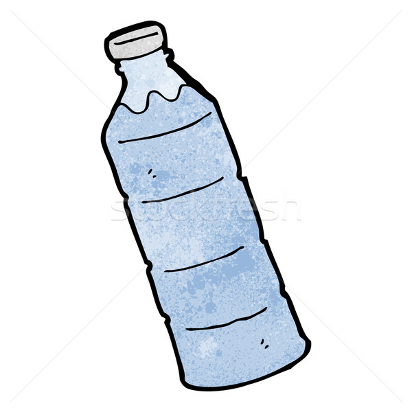 Cartoon une bouteille d'eau eau design art bouteille [[stock_photo]] © lineartestpilot