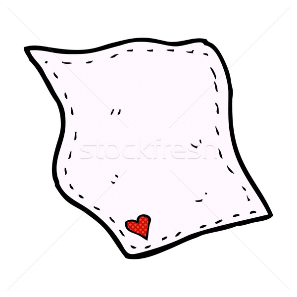 comic cartoon handkerchief Stock photo © lineartestpilot