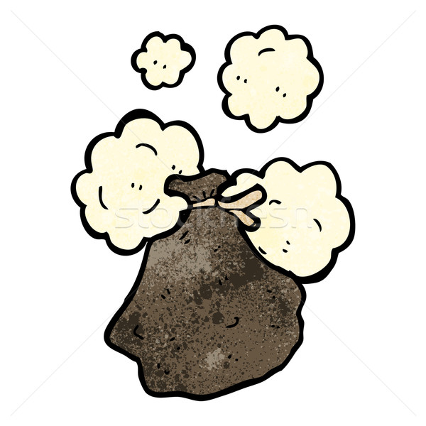 rubbish sack cartoon Stock photo © lineartestpilot