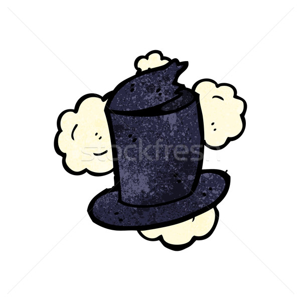 Old Top Hat Cartoon Vector Illustration C Lineartestpilot 3133548 Stockfresh