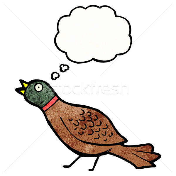 Stock photo: cartoon partridge