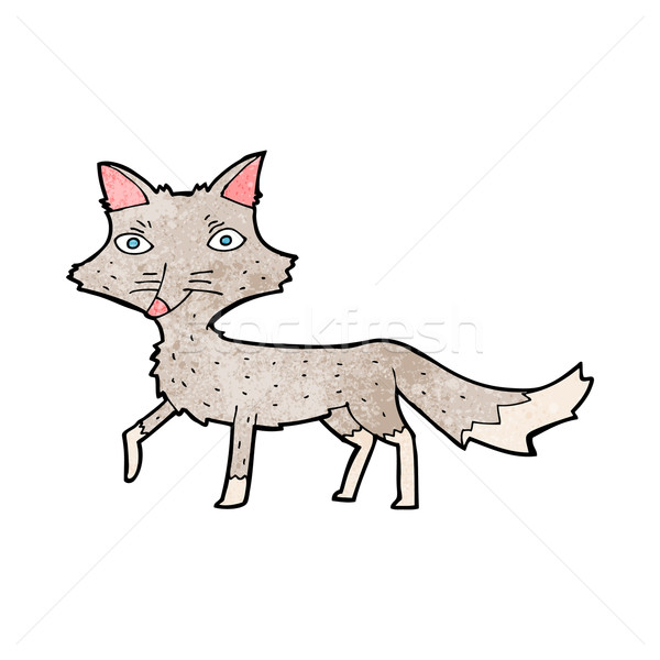 Cartoon peu loup design art animaux [[stock_photo]] © lineartestpilot