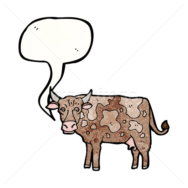cartoon cow Stock photo © lineartestpilot