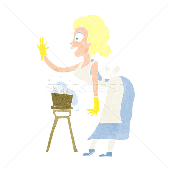 Hausfrauen Scheide Cartoon Kuessen