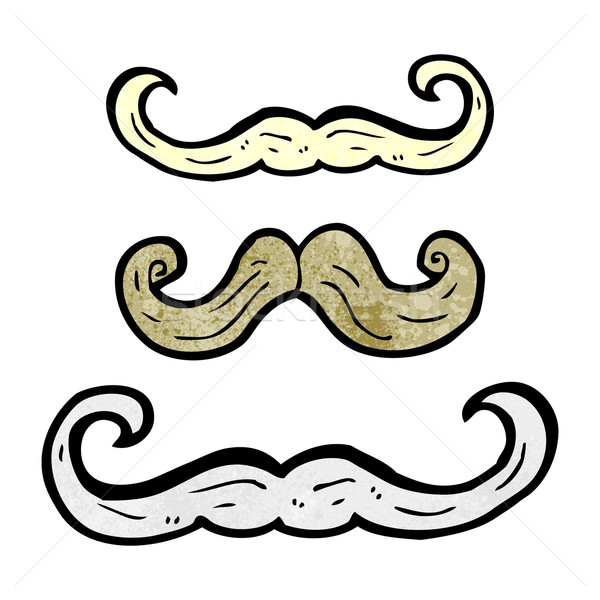 cartoon mustaches Stock photo © lineartestpilot