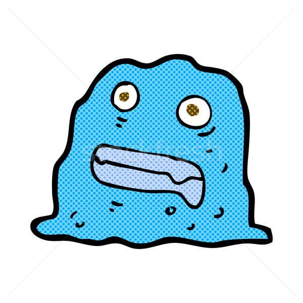 comic cartoon slime creature Stock photo © lineartestpilot