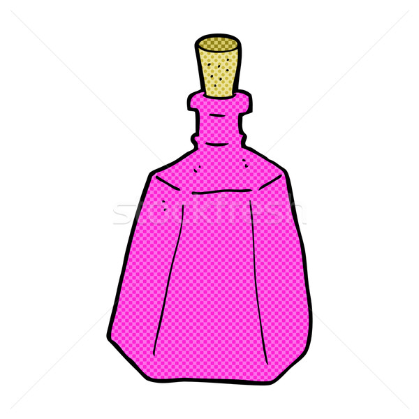 comic cartoon potion bottle Stock photo © lineartestpilot