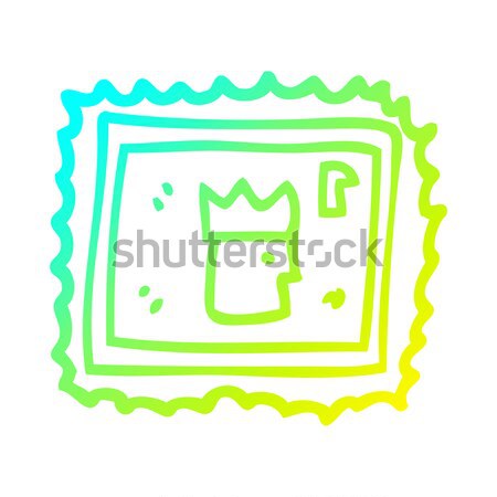 Képregény rajz táska gaz retro képregény Stock fotó © lineartestpilot