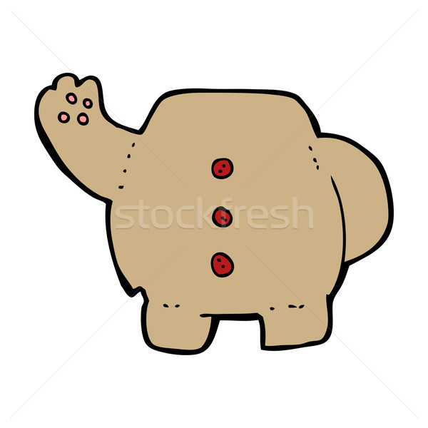 cartoon teddy bear body (mix and match cartoons or add own photo Stock photo © lineartestpilot