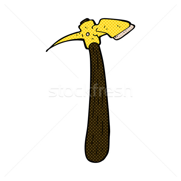 comic cartoon pick axe Stock photo © lineartestpilot
