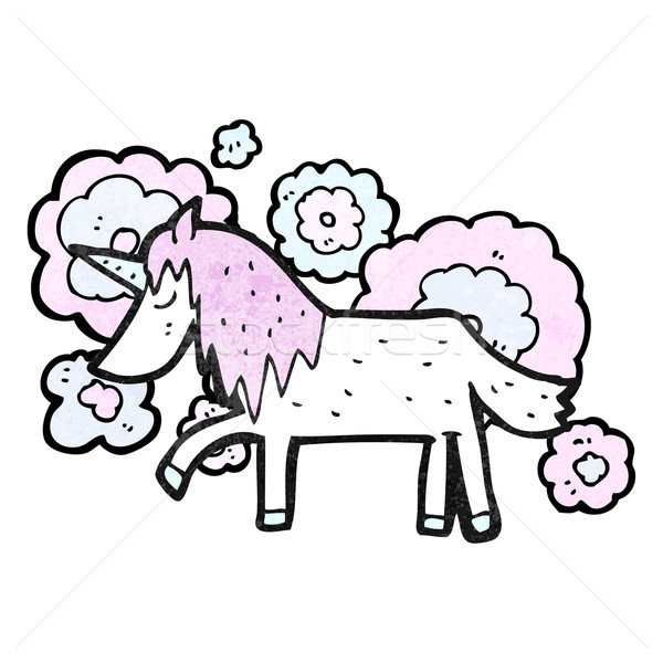 cartoon unicorn Stock photo © lineartestpilot