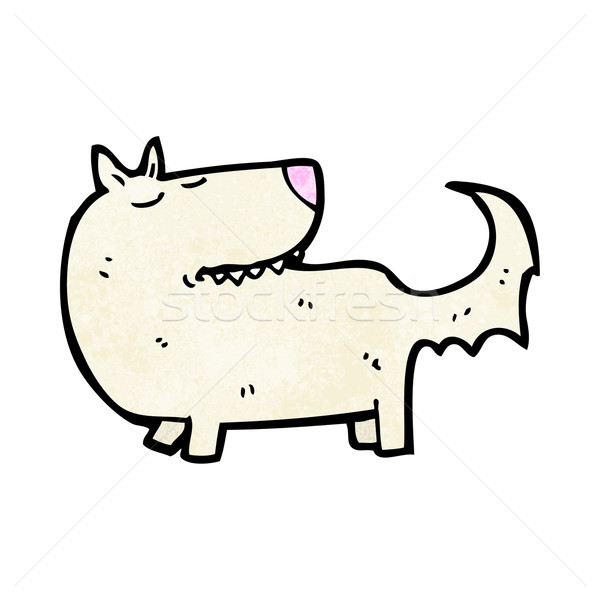 well trained dog cartoon Stock photo © lineartestpilot