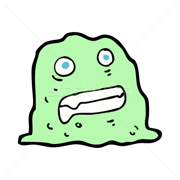 cartoon slime creature Stock photo © lineartestpilot