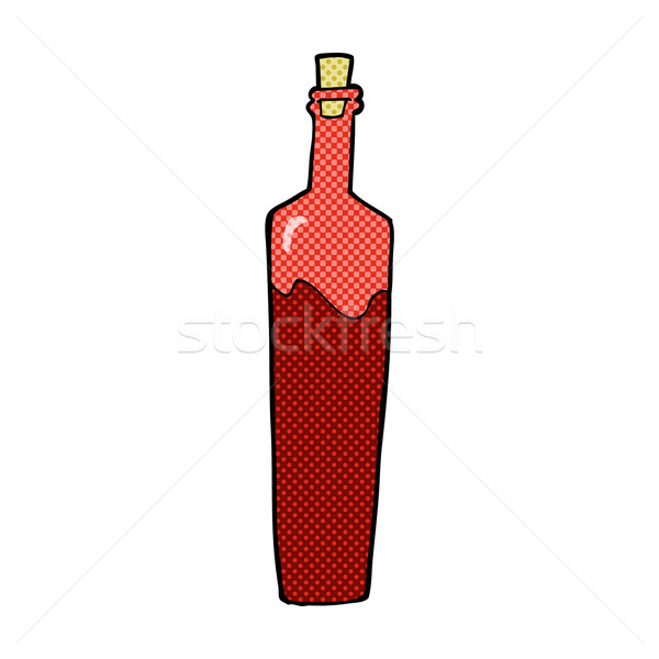 comic cartoon posh bottle Stock photo © lineartestpilot