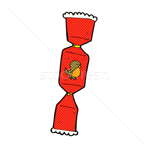 comic cartoon christmas cracker Stock photo © lineartestpilot