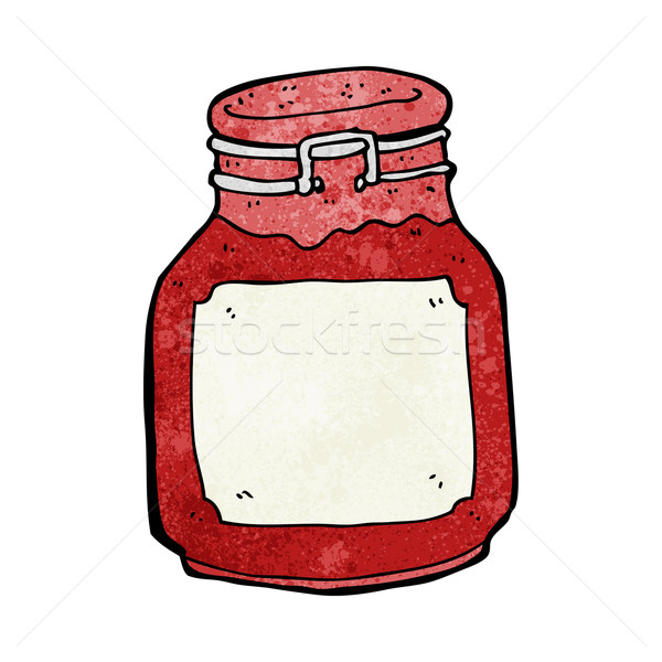 cartoon jam preserve Stock photo © lineartestpilot
