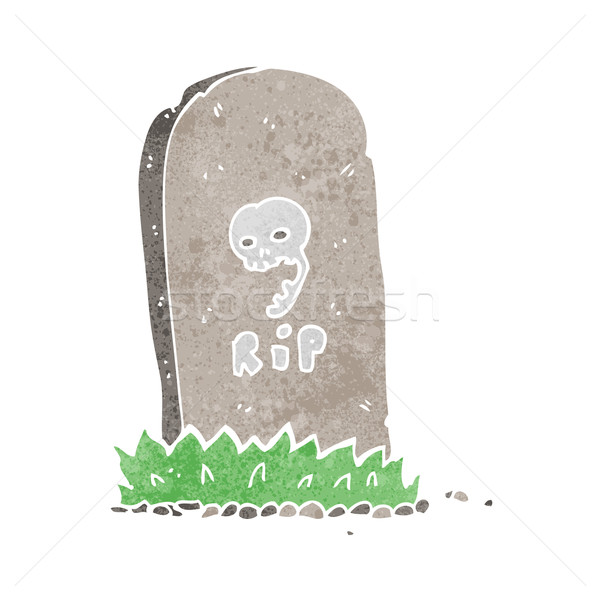 cartoon spooky grave Stock photo © lineartestpilot