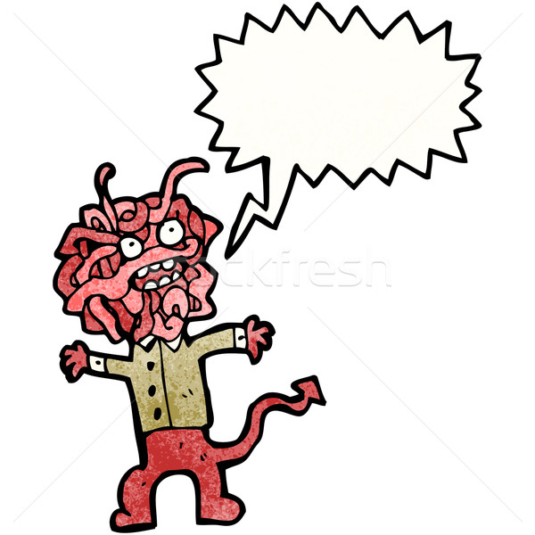 cartoon gross monster Stock photo © lineartestpilot