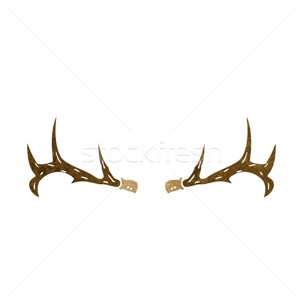 cartoon antlers Stock photo © lineartestpilot