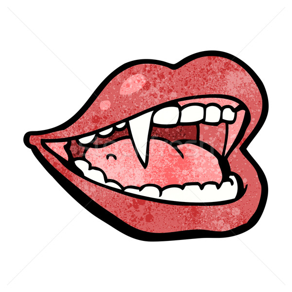 Vetores de Mão Desenhada Boca De Vampiro Sorriso Presa Definido Isolado Em  Branco Fundo Doodle e mais imagens de Vampiro - iStock