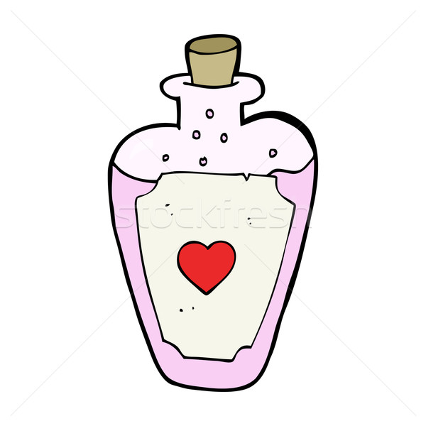 cartoon love potion Stock photo © lineartestpilot