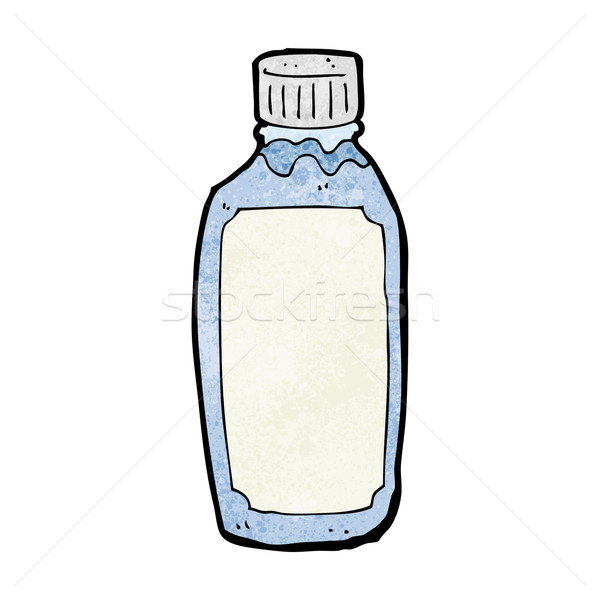 Cartoon фляга воды дизайна искусства бутылку Сток-фото © lineartestpilot