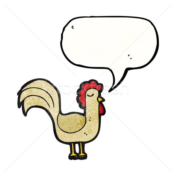 cartoon cockerel Stock photo © lineartestpilot