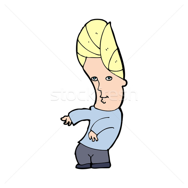 cartoon man with no worries Stock photo © lineartestpilot