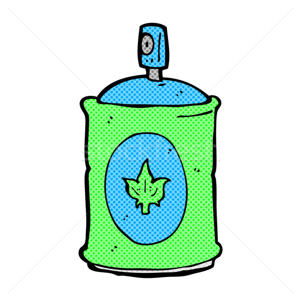 comic cartoon fragrance spray Stock photo © lineartestpilot