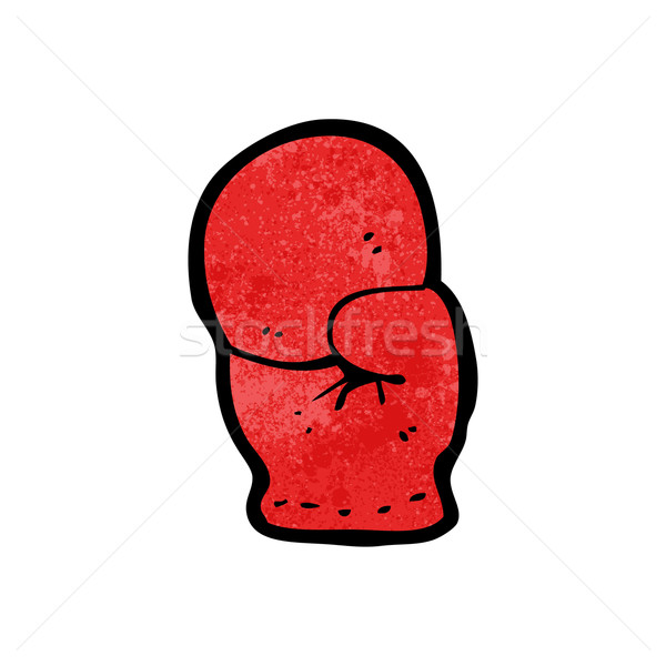 cartoon boxing glove punch Stock photo © lineartestpilot