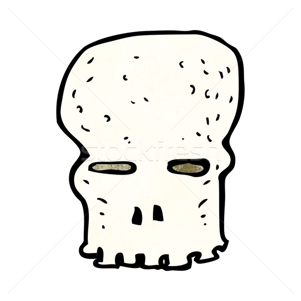 cartoon spooky skull Stock photo © lineartestpilot