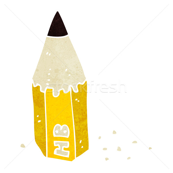cartoon pencil stub Stock photo © lineartestpilot