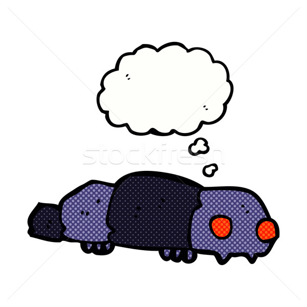 cartoon insect with thought bubble Stock photo © lineartestpilot