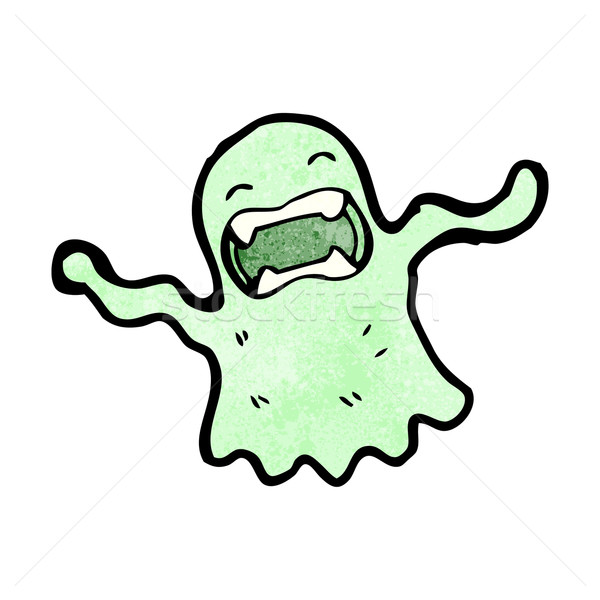 gross slimy ghost cartoon Stock photo © lineartestpilot