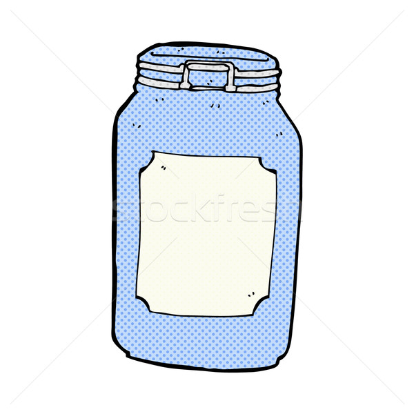 comic cartoon jar Stock photo © lineartestpilot