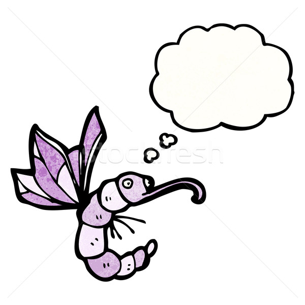 funny cartoon caterpillar Stock photo © lineartestpilot