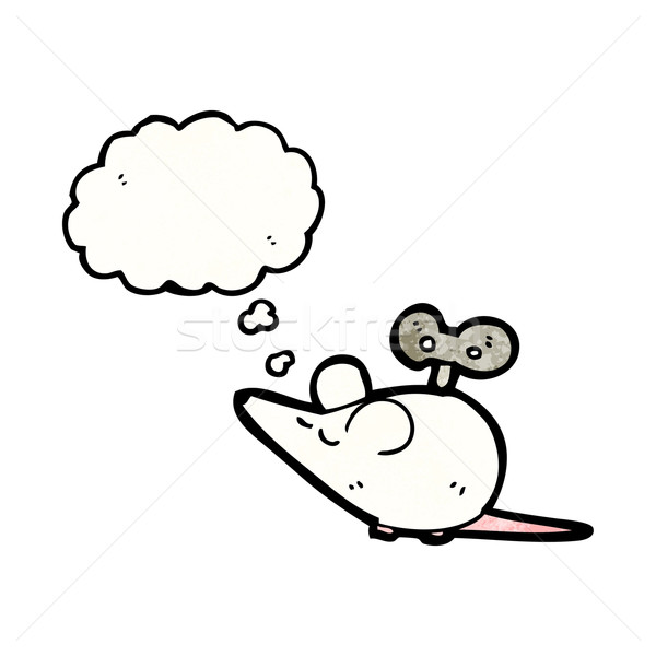 clockwork cartoon mouse Stock photo © lineartestpilot
