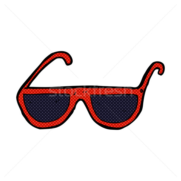 comic cartoon sunglasses Stock photo © lineartestpilot