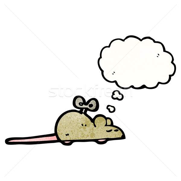 clockwork mouse cartoon Stock photo © lineartestpilot