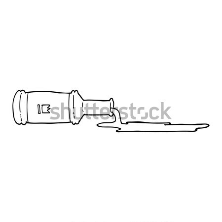 Rajz fegyver kéz terv őrült gemkapocs Stock fotó © lineartestpilot