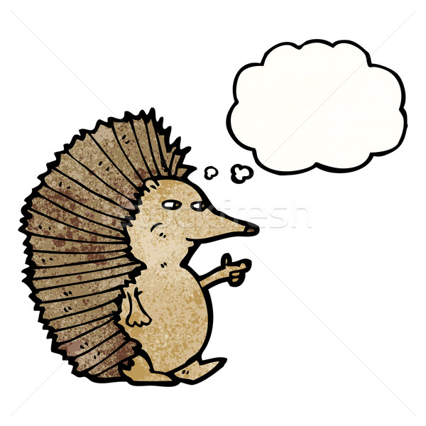 cartoon hedgehog Stock photo © lineartestpilot