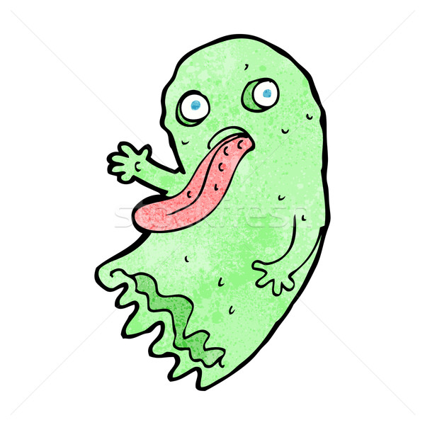 gross cartoon ghost Stock photo © lineartestpilot