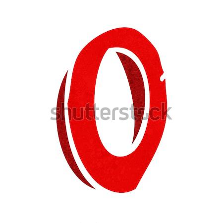 cartoon letter O Stock photo © lineartestpilot