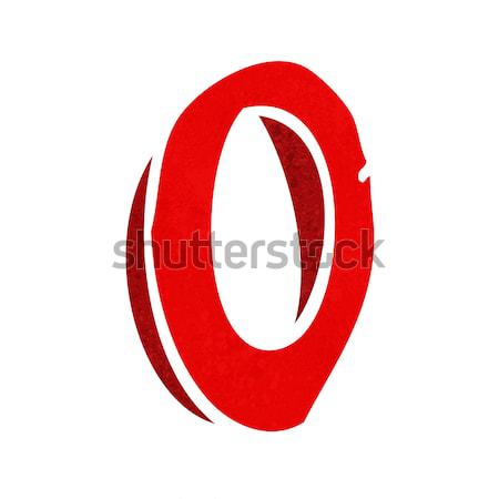 cartoon letter O Stock photo © lineartestpilot