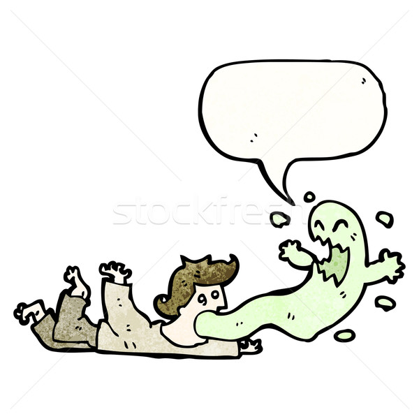 man possessed by ghost Stock photo © lineartestpilot
