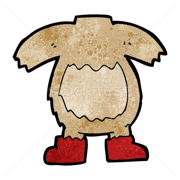 Karikatur Teddybär Körper Mischung Spiel besitzen Stock foto © lineartestpilot
