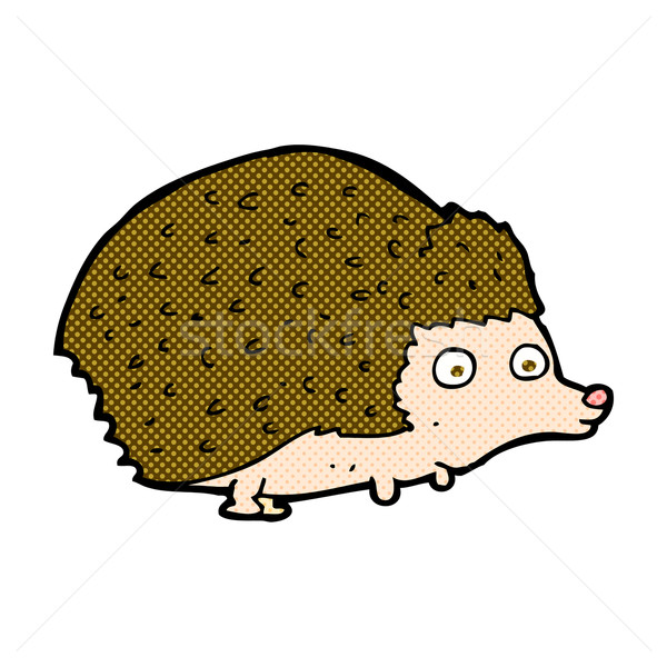 comic cartoon hedgehog Stock photo © lineartestpilot