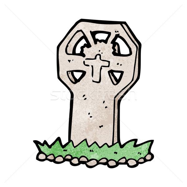 cartoon spooky grave Stock photo © lineartestpilot